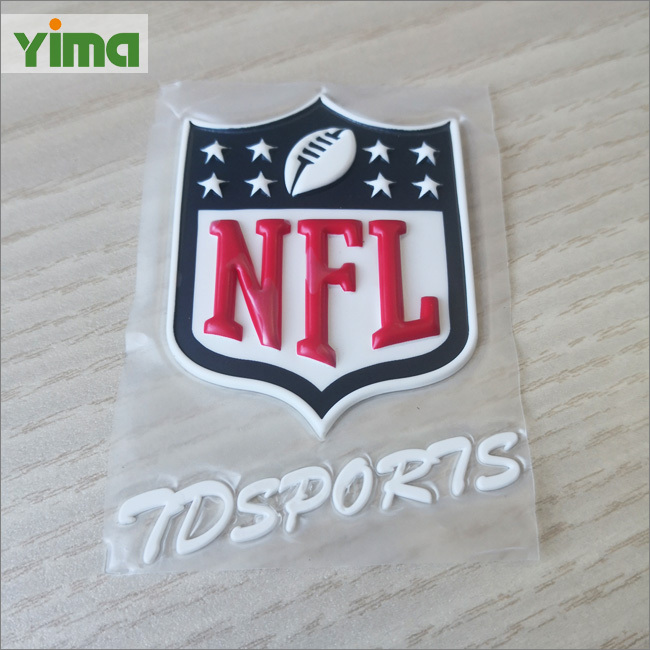 Name Labels Iron On Custom Printing Silicone PVC TPU Heat Transfer Neck Label High Quality Heat Press Iron On Clothing Labels