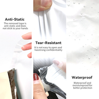 Sacs d'expédition en polyéthylène personnalisés avec logo imprimé pour vêtements, sacs d'emballage en plastique pour l'expédition express, sacs postaux pour vêtements