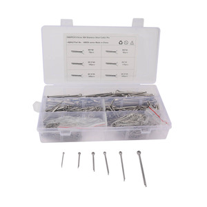 Iqihui Stainless Steel Cotter <b>Pin</b> 1000pcs 6 Sizes M1.5 To M4 General Use Safety <b>Pins</b> - Product Image 4