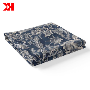 Kahn cotton hữu cơ tự do London Tana vải cỏ in cho váy của cô gái - Product Image 5