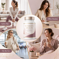 Fournisseur d'usine – Nouvelles Comprimés Multi-Vitamines et Minéraux pour Femmes – Formule Quotidienne de Soutien Nutritionnel et de Bien-être