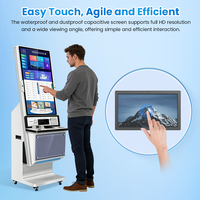 Yingtouch Monitor Industrial de 100 Pulgadas, Panel PC Android Integrado, Tableta Resistente de Montaje en Pared, Panel Táctil, Computadora Todo en Uno