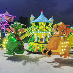 Manège Dinosaure pour Enfants, Manèges de Parc d'Attractions, Aire de Jeux Extérieure, Manège Avion à Contrôle Manuel à Vendre - Product Image 2