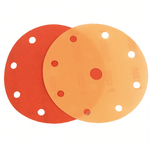 Discos de Lijado Ttake, Grano 240, Respaldo de Velcro con Orificios para Uso con Lijadora Orbital - Product Image 2