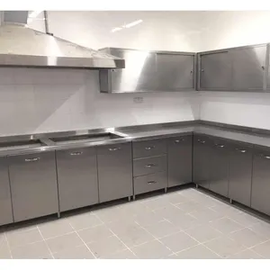 Balom ilha de cozinha de aço inoxidável 304 personalizada, à prova d'água e fechamento macio