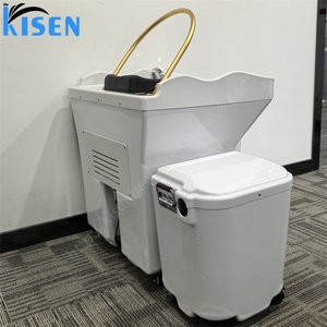 อ่างสระผมเคลื่อนที่ Kisen Salon-Pro พร้อมระบบหมุนเวียนน้ำและฟังก์ชั่นอบไอน้ำ - Product Image 4