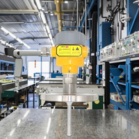 Interrupteur de niveau capacitif antidéflagrant résistant à la corrosion Acier inoxydable 316 + PTFE Instruments de mesure de niveau 100mm