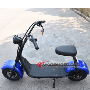 Motocicleta Chopper <span class=keywords><strong>Citycoco</strong></span> de 3000W Usada en Buen Estado y a Precio Accesible, Scooter Eléctrico de 500W 48V 12AH en Venta - Product Image 3
