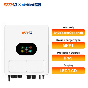 Inversor Solar Híbrido Monofásico de 6KW 6000W con Carga MPPT, Pantalla LED/LCD para Uso Doméstico, IP65 - Product Image 2