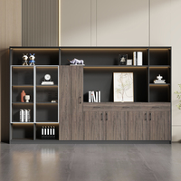 Classeurs modernes et contemporains en bois pour bureau, école, atelier, maison et hôpital, solution de stockage de documents élégante