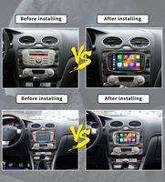 Autoradio Android 7 pouces CARUPEZ pour Ford Focus Galaxy Kuga 2006-2012 DSP GPS Style OEM Garantie 1 an-8581/7862 8 cœurs |