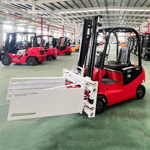 Factory Direct 4Wd Electric Forklift Hydraulic Lifting Stacker Forklift MultiFunctional 1 Ton 2 Ton Warehouses Clamp Forklift - Product Image 4