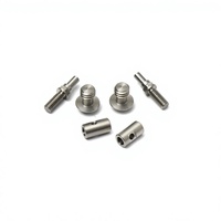 Adaptateur de vis fileté mâle 1/4 " vers mâle M5 usiné CNC pour trépied photo