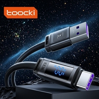 Câble de charge rapide USB-C Toocki Safe Reliable 100W avec puce intelligente, compatible avec de nombreux appareils, pour une utilisation en extérieur