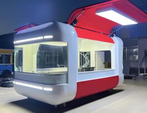 Eurogate ăn uống xe đa chức năng xe tải di động cho thị trường Pháp phục vụ dịch vụ xe logo đổi mới cho ứng dụng thực phẩm - Product Image 5