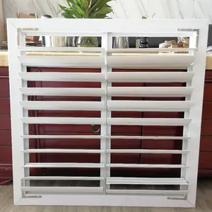 Customized PVC Shutters Exhaust Shutter Single Panel Shutter Exhaust Fan For FRP Blade Exhaust Fan