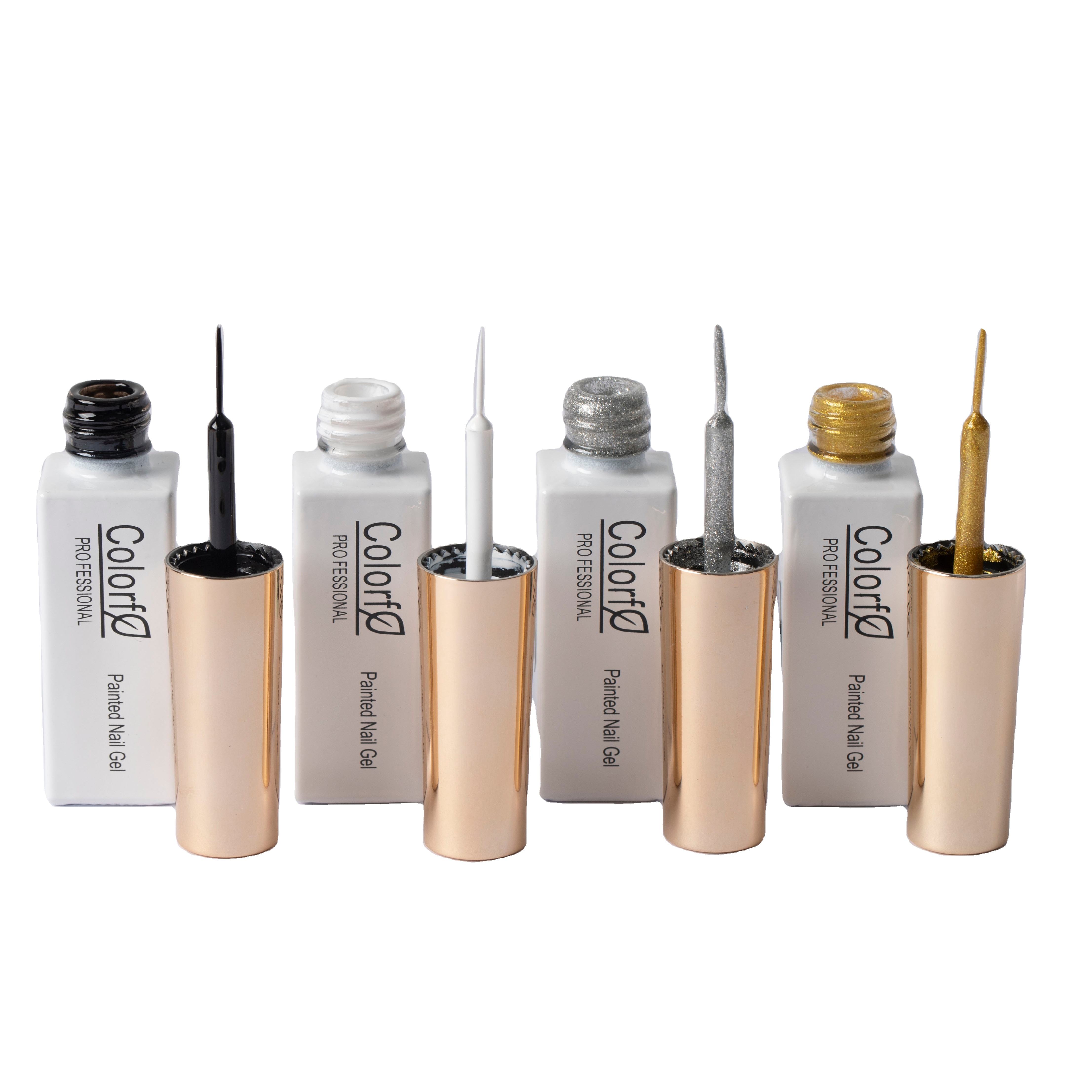 Manicure OEM custom logo painting liner gel For nail art beauty gel nail polish kit