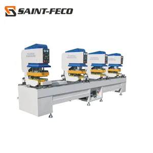 sash welding machine upvc seamless model four heads welder for pvc window door