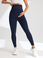 Leggings de sport de maternité personnalisés en gros, leggings de yoga confortables, leggings de grossesse sans couture, pantalons longs, leggings