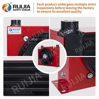 Enfriador de Aceite Hidráulico de Alto Flujo para Tractor Agrícola AH1012T-100L, con Ventilador de 12V/24V, Admite Producción Personalizada OEM/ODM