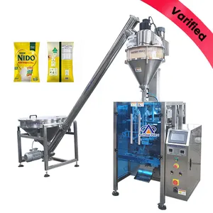 ATM-420D Automatic Filling Packing Cleaning Protein Powder Milk Chilli Coffee Spices Dry Custard Powder Packing Machine