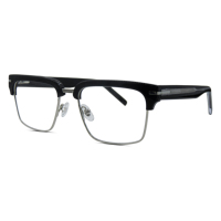 Monturas de anteojos ópticos híbridos de metal de acetato para hombre clásico vintage Gafas de estilo de negocios para hombre