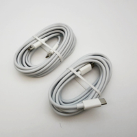 Chargeur mural PD 25W avec double port Type C, prise US, adaptateur de charge rapide pour iPhone, pour Samsung, ensemble de câbles de chargeur de téléphone portable