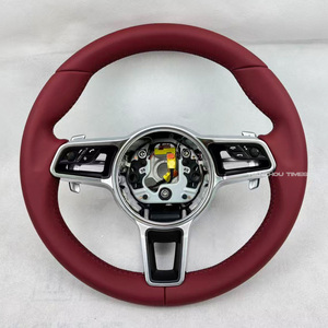 Volant en cuir personnalisé pour Porsche Macan Tayneen Boxter Cocoa Cayman 981 987 Cayenne <span class=keywords><strong>955</strong></span> 957 958 Panamera 971 - Product Image 3