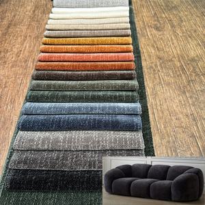 <span class=keywords><strong>Tissu</strong></span> bon marché <span class=keywords><strong>au</strong></span> mètre fabricant de <span class=keywords><strong>tissu</strong></span> de canapé noir doux tissus d'ameublement de meubles en gros leap - Product Image 1