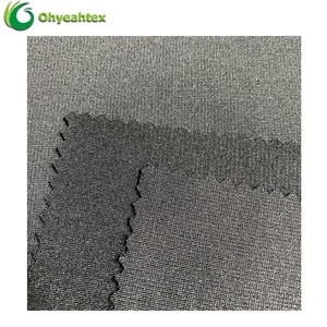 Tessuto Ponte De <span class=keywords><strong>Roma</strong></span> Sostenibile, Elastico e Traspirante in Bambù, Poliestere Riciclato e Spandex per Abbigliamento - Product Image 6