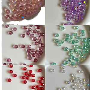 Perles d'agate plates de 8 mm, cristal, accessoires de bijoux en vrac pour <span class=keywords><strong>bracelet</strong></span>, collier, chaîne de télé<span class=keywords><strong>phone</strong></span> portable, pendentif - traité thermiquement - Product Image 2