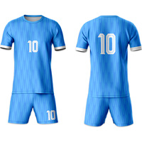 Camiseta Deportiva Personalizada OEM ODM para Hombre, Camiseta de Fútbol Retro, Camiseta con Estampado de Rayas, Camiseta de Fútbol Retro Clásica Vintage