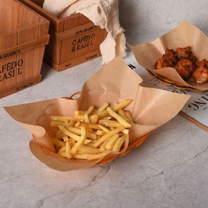 Papier d'emballage pour hamburger personnalisé avec logo imprimé, papier ciré de qualité alimentaire - Product Image 4