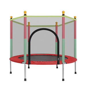 Trampolín Pequeño <span class=keywords><strong>para</strong></span> Interiores, Plegable, Antivuelco, <span class=keywords><strong>para</strong></span> Adultos y Niños, Juguete Familiar <span class=keywords><strong>para</strong></span> Saltar - Product Image 1