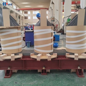 Transformador trifásico de alta eficiencia 35kV/10kV 3150KVA-31.5MVA inmerso en aceite VKE 50/60Hz con núcleo de acero al silicio para bajas pérdidas - Product Image 4
