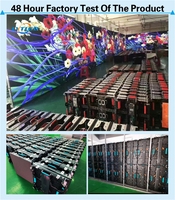 Полноцветный стеклянный светодиодный видеоэкран P2 320x160 мм для анимационной рекламы, внутренних мероприятий, розничных магазинов, графический дисплей