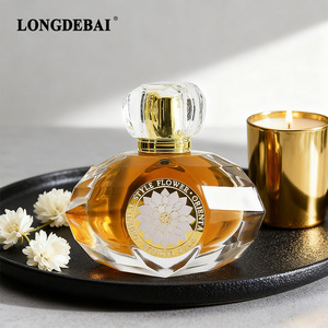 BAIDE - Botella de Perfume de Vidrio Personalizada con Logotipo de Marca Privada, 75 ml, Botella de Perfume Transparente de Lujo con Forma Irregular y Caja de Empaque - Product Image 5