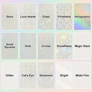 <span class=keywords><strong>Film</strong></span> Olografico Autoadesivo Lucido in PVC per Laminazione a Freddo Impermeabile con Supporto in Carta Bianca - Product Image 5