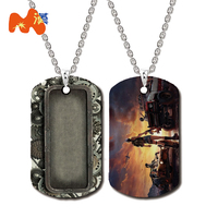 Cadeaux Grands Magasins Promouvoir le Traitement LOGO Imprimable Photo Patterns Sublimer Blank Handicraft Accessories DIY Jewelry