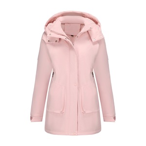 Abrigo acolchado <span class=keywords><strong>de</strong></span> otoño con forro extraíble, Parka desmontable informal resistente al <span class=keywords><strong>agua</strong></span> <span class=keywords><strong>para</strong></span> <span class=keywords><strong>mujer</strong></span>, chaqueta <span class=keywords><strong>de</strong></span> senderismo aislada a prueba <span class=keywords><strong>de</strong></span> viento <span class=keywords><strong>para</strong></span> invierno - Product Image 6