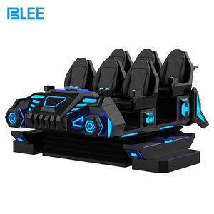 Fabrikdirektverkauf 9D Vr Mehrspieler-Videospiel Virtual Reality <span class=keywords><strong>Multiplayer</strong></span> 9D VR Simulator 4-Sitzer Kino-Stuhl - Product Image 6