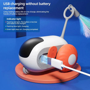 USB wiederauf ladbare elektrische intelligente intelligente Katzen spielzeug nachhaltige interaktive Fernbedienung Haustier Training Spielzeug Hunde Katzen Katzen ball - Product Image 4