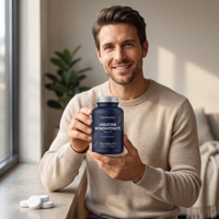 Créatine Monohydrate Micronisée Ultra Comprimés Supplément avec Électrolytes 180 Comprimés 180g Fournisseur OEM ODM Marque Privée