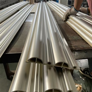 Trang trí nội thất <span class=keywords><strong>WPC</strong></span> rãnh tường tấm ốp Bảng điều khiển tre Tấm ốp tường - Product Image 2