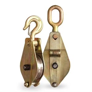 <span class=keywords><strong>2</strong></span>-tonnen-kabel-pulli hochwertiger offene augen-pullieblock für elektro - Product Image 6