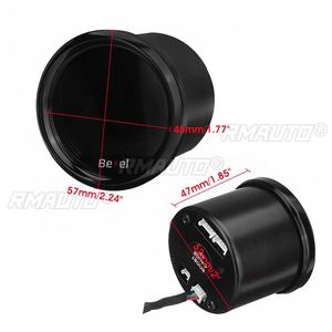 Manomètre de pression de suralimentation de turbo pour voiture 2'' 52mm 0-30PSI avec affichage LED numérique 10 couleurs 12V universel avec capteur - Product Image 3