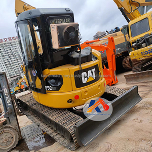 Mini pelle d'occasion Cat 305C CR CAT305 de 5 tonnes, micro pelle sur chenilles d'occasion, pelle Caterpillar 305C, pour jardin, usage domestique - Product Image 1
