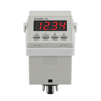 DH48S-1Z H numérique temporisation relais minuterie affichage LED Miniature 8 broches panneau 20A 220V/380V/110V/36V/48V/24V/12V/5V interrupteur scellé