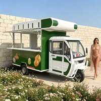 Food Truck à démarrage rapide : Camion de restauration rapide pour burgers, disponible à la vente à tout moment, personnalisable et conduisable
