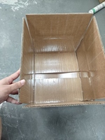Maßgefertigte Faltbare Wasserdichte Membran-Kartonbox für Obst und Gemüse, Kühllagerung, Frischhaltung, Feuchtigkeitsbeständige Papierbox für den Grenzüberschreitenden Handel